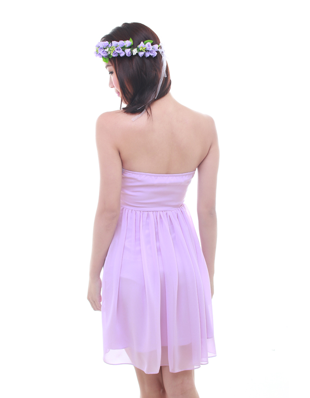 Cleo Dress in Lilac